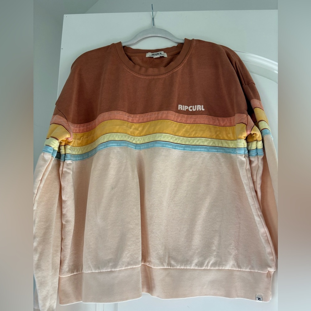 Vintage Rip Curl Surf Revival Relaxed Sweatshirt, Size Large